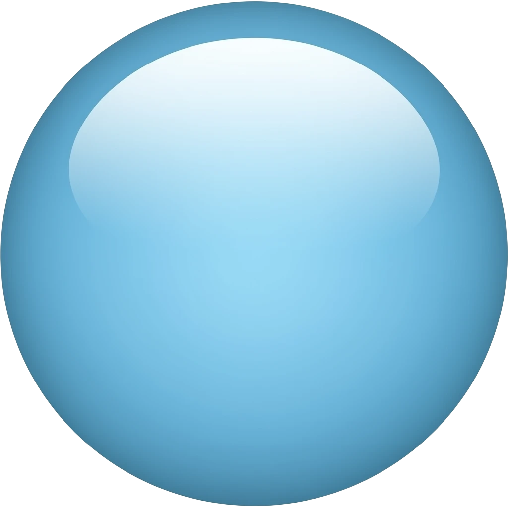 اريد دائره زرقاء وسطها صه بالون الابيض emoji