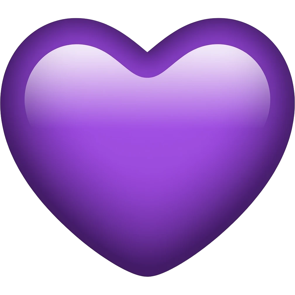 Crie um emoji de coração Violetta emoji