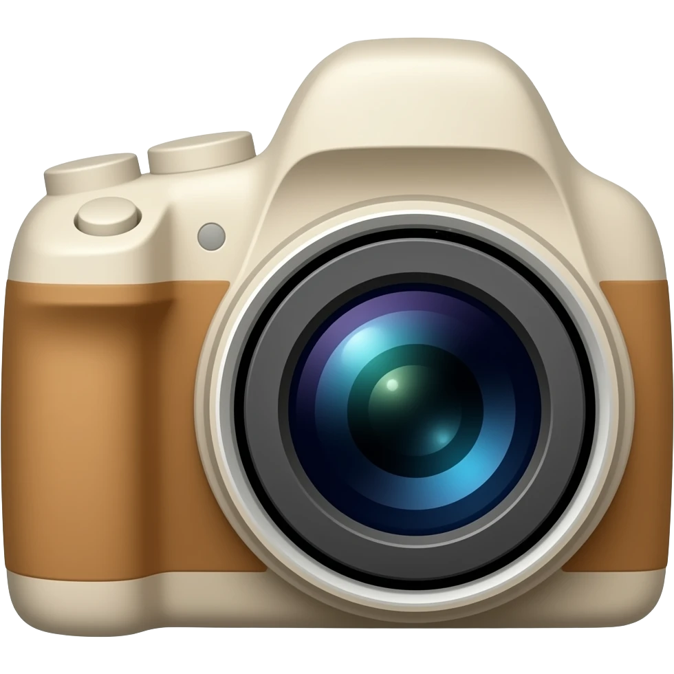 beige camera emoji