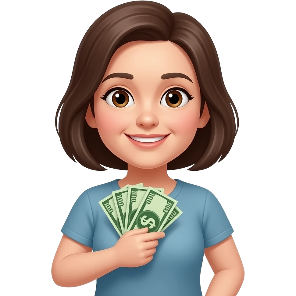 mom with money emoji