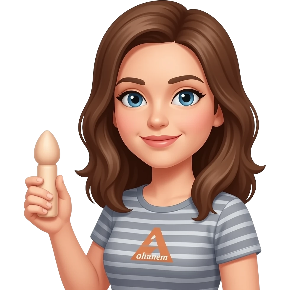 Dildo woman emoji