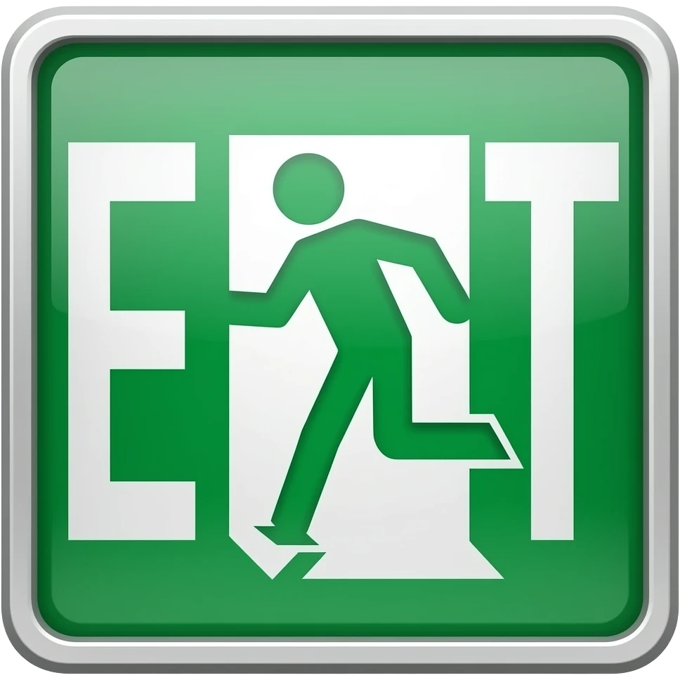exit emoji