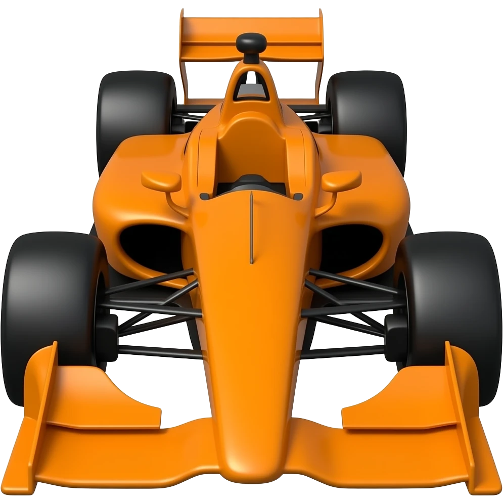 Slot orange indycar emoji
