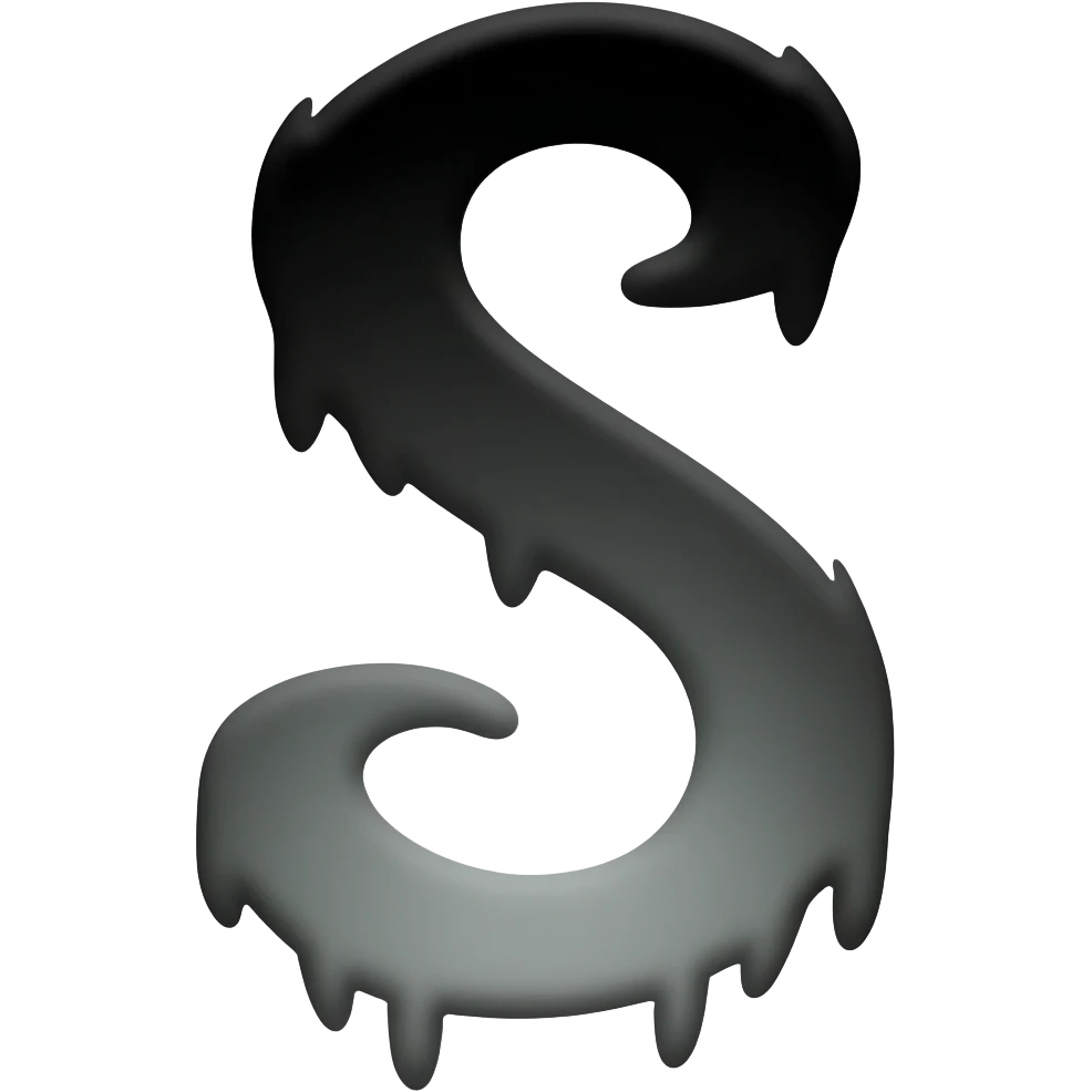 slipknot logo as an emoji (the s) emoji