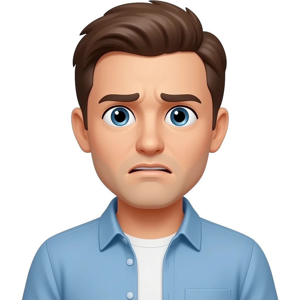 Getting nervous emoji