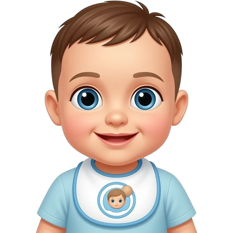 Baby with Bib emoji