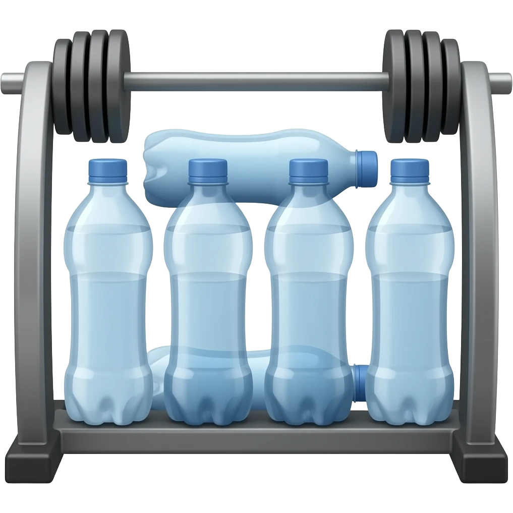 Bottles gym emoji