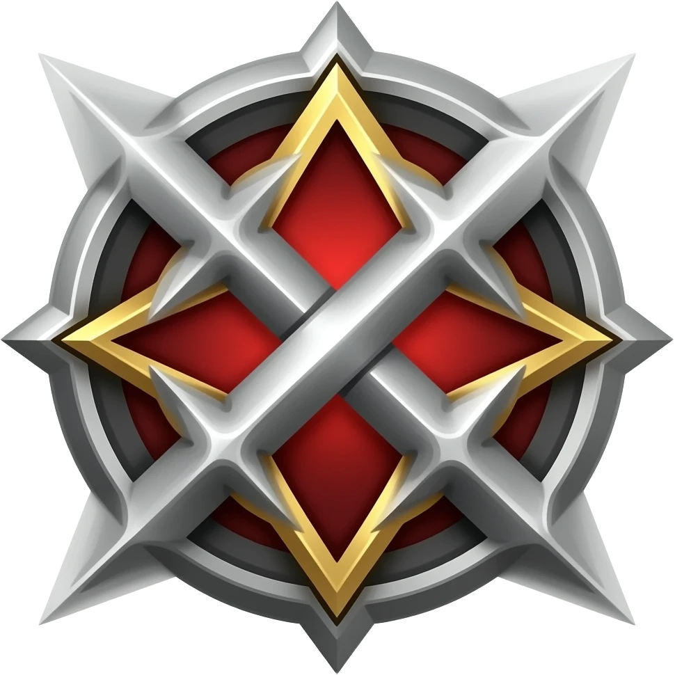 Create role playing game symbol of Berserk with no background and no text emoji