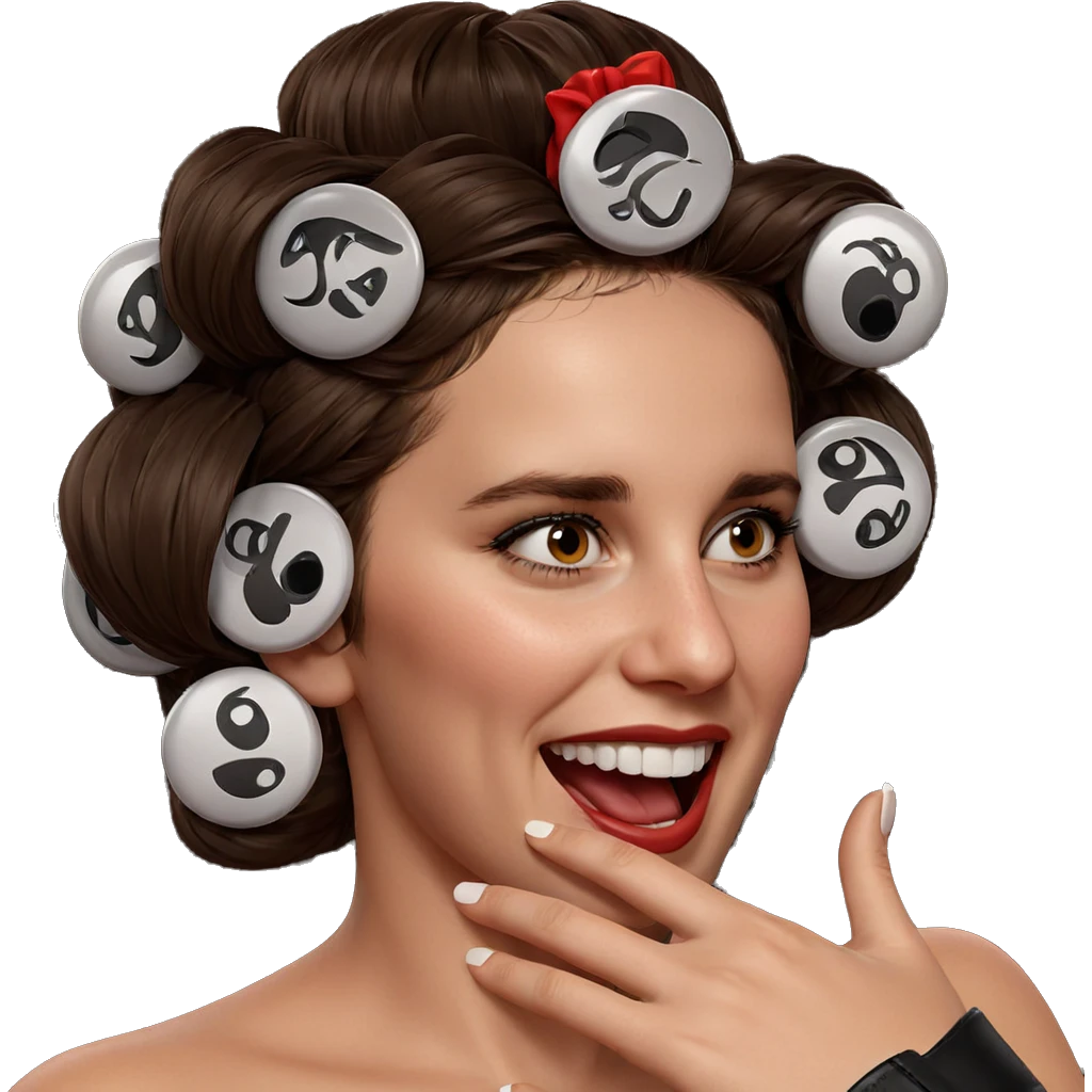 realistic portrait of a girl emoji