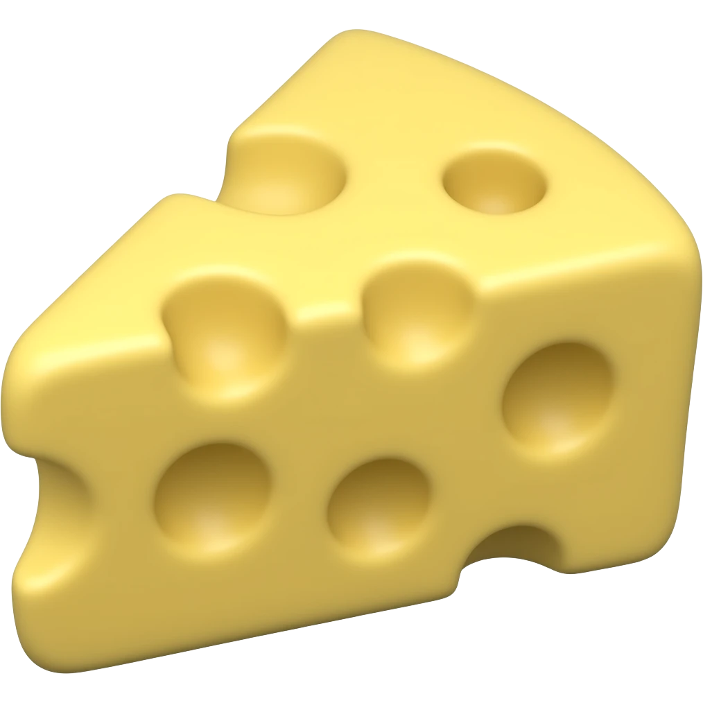 toy cheese emoji