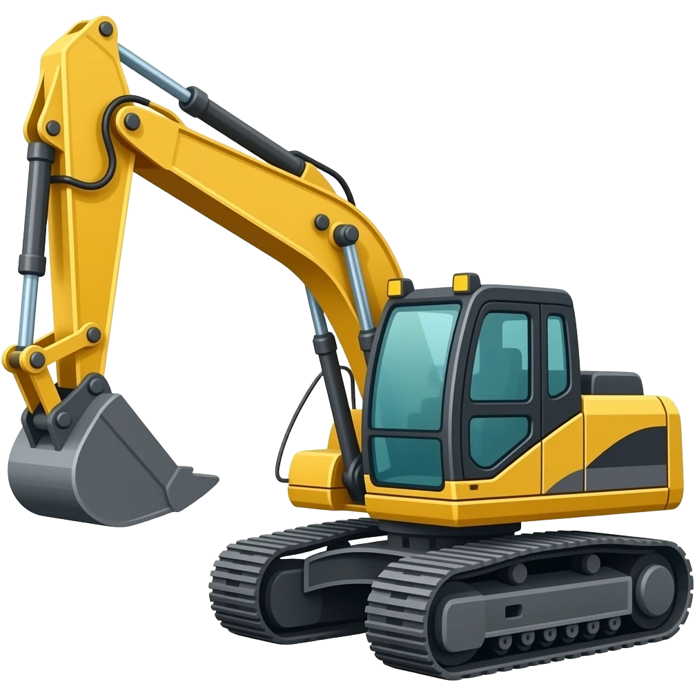excavator  minecraft emoji