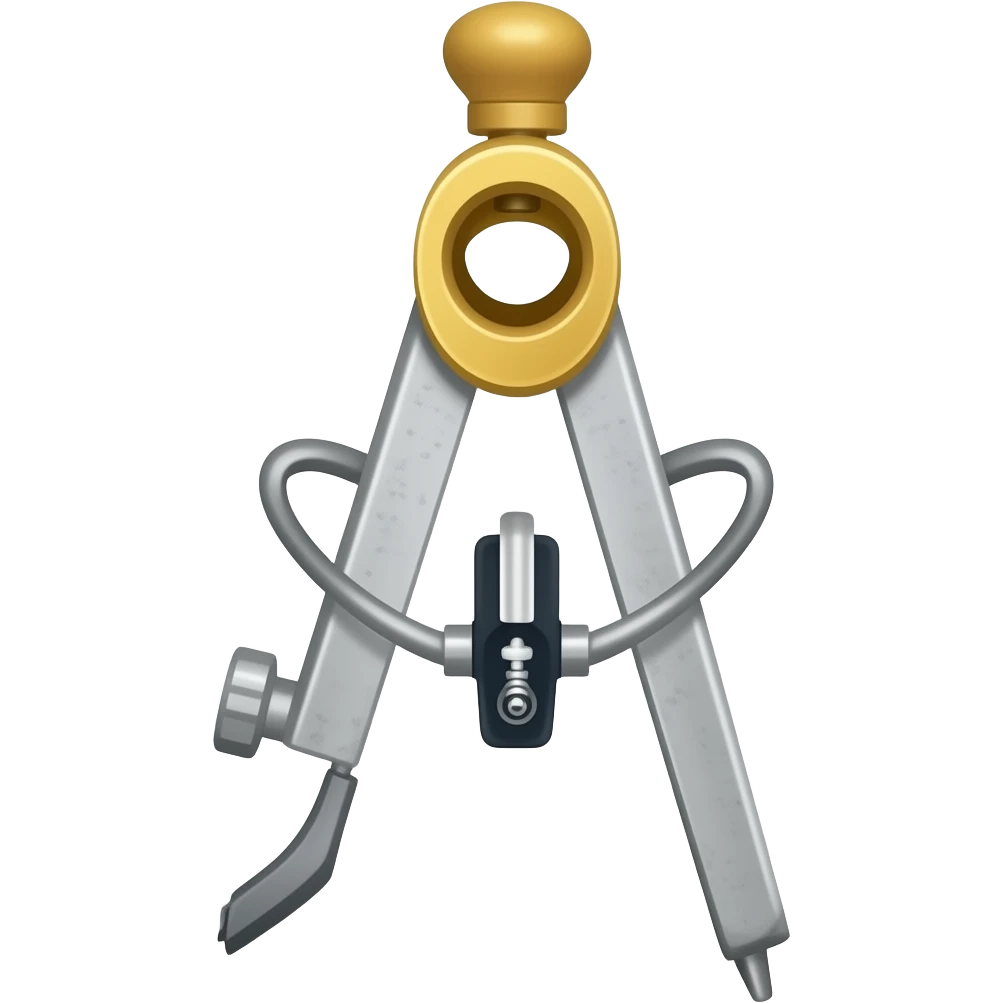 cevre cekme aleti  drawing compass emoji