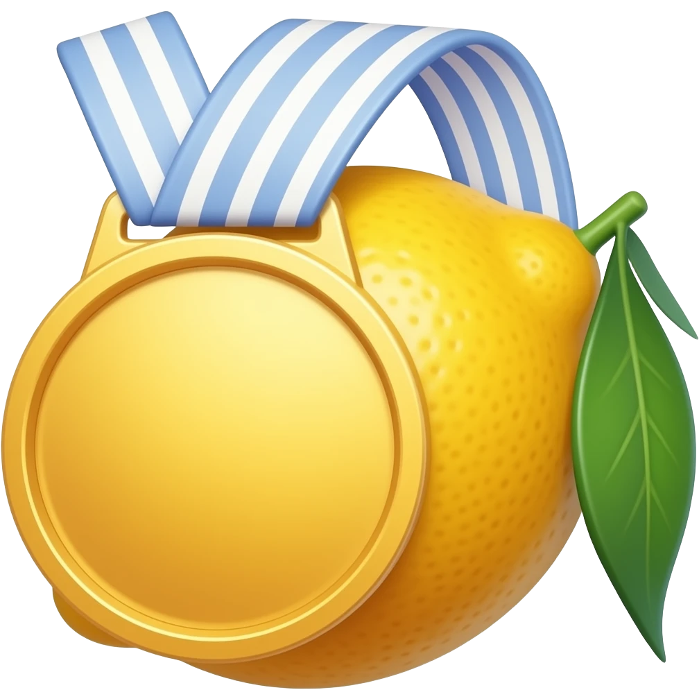 🍋 + 🥇 emoji