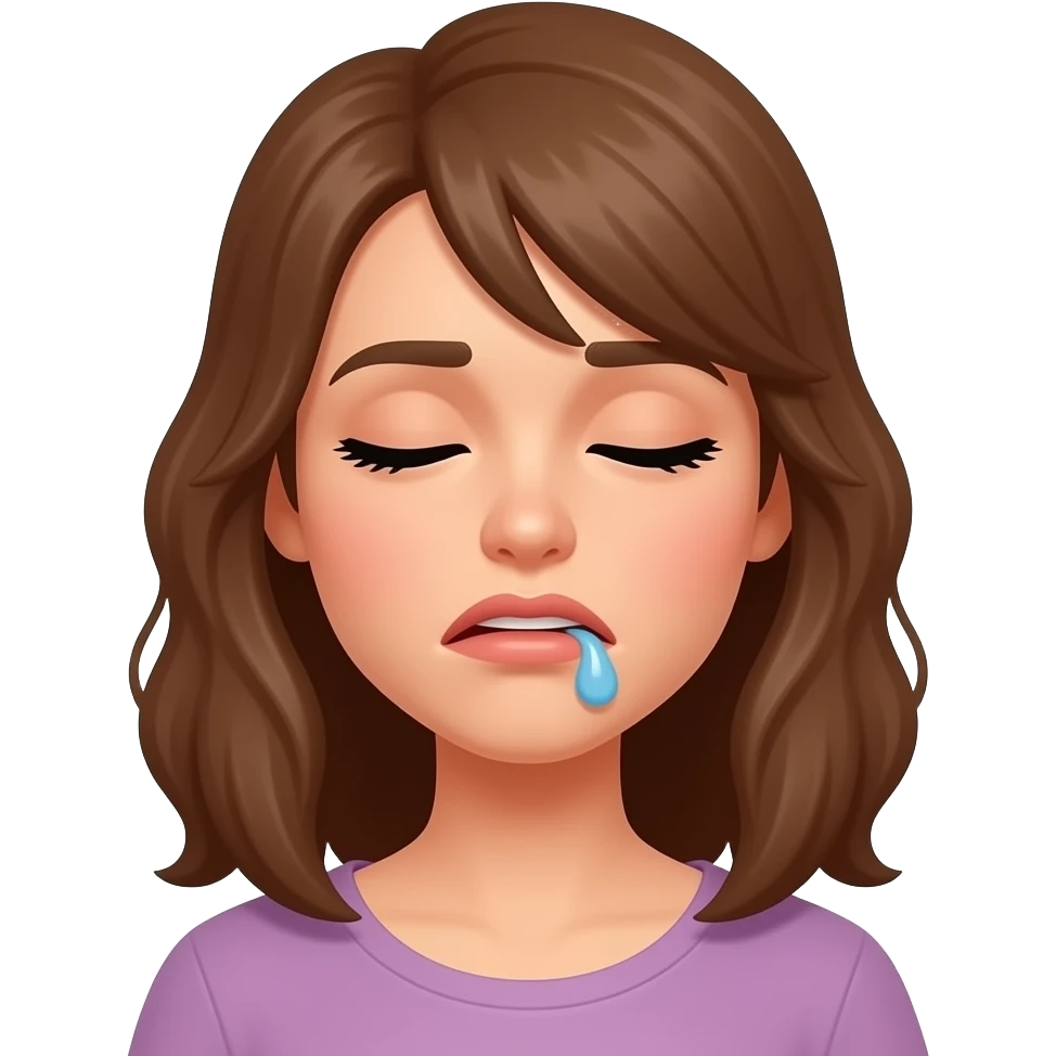 drunk woman emoji