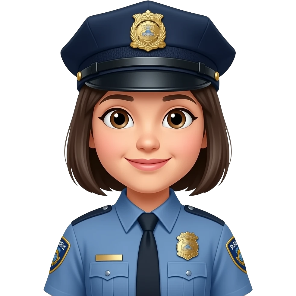 filha de policial emoji