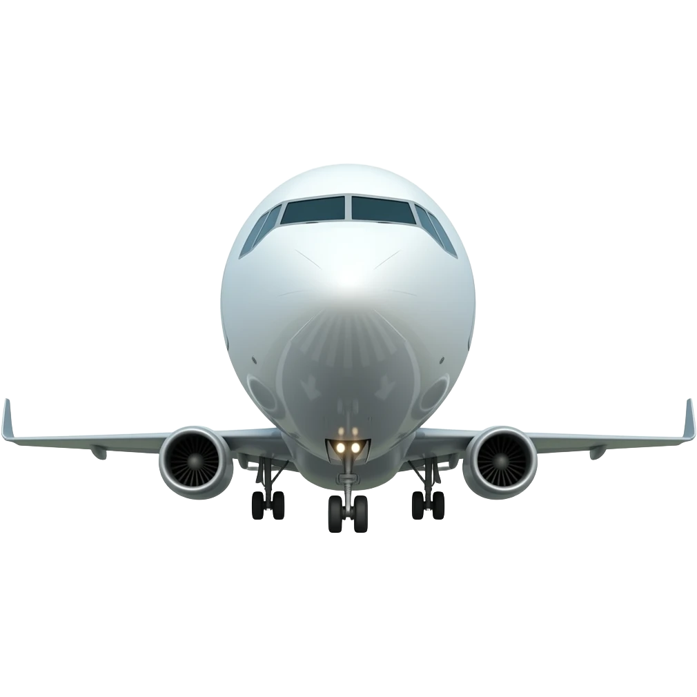 plane landing on runway emoji