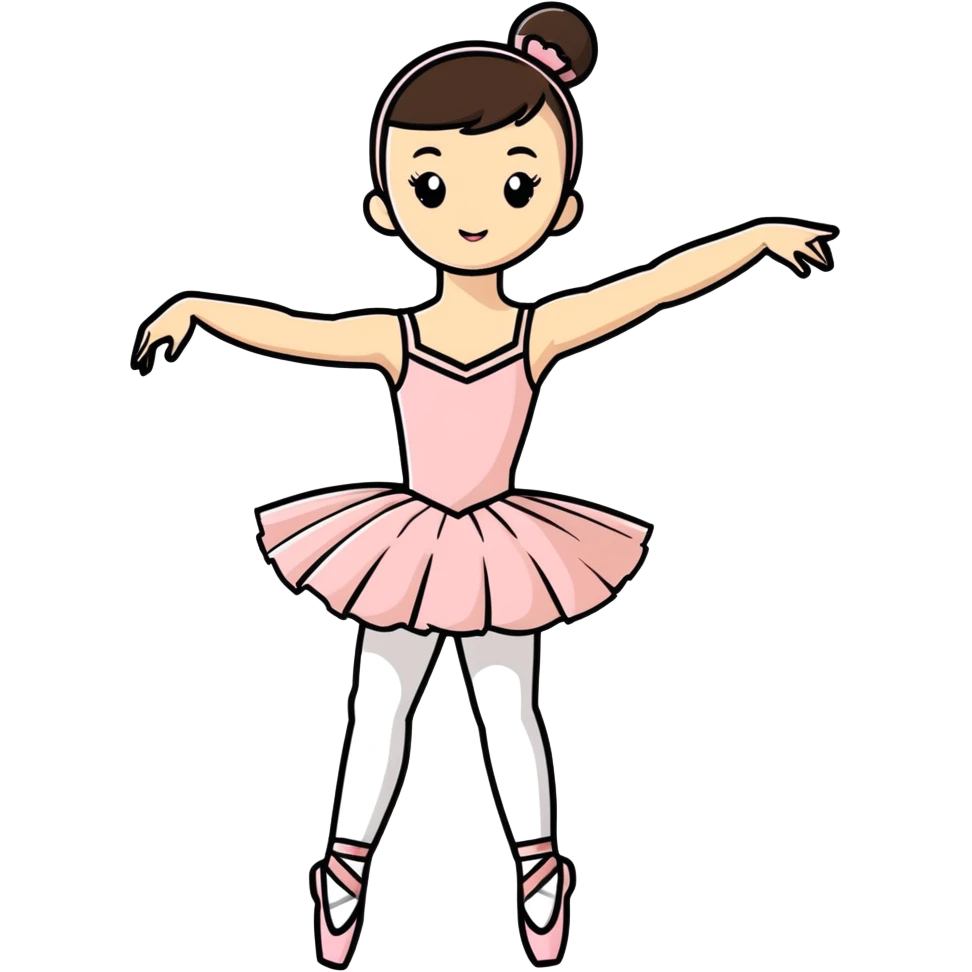 Balerina with tutu emoji