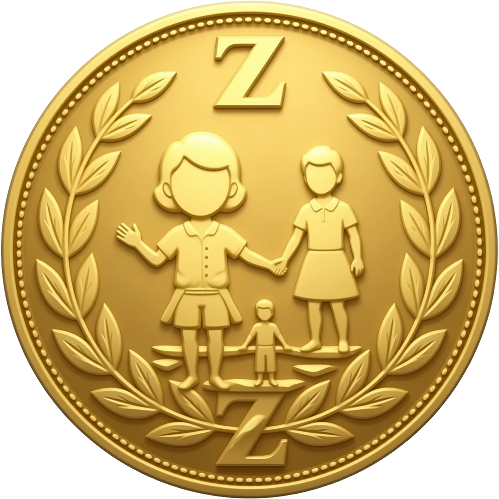 Sovereign family ring with letter z emoji