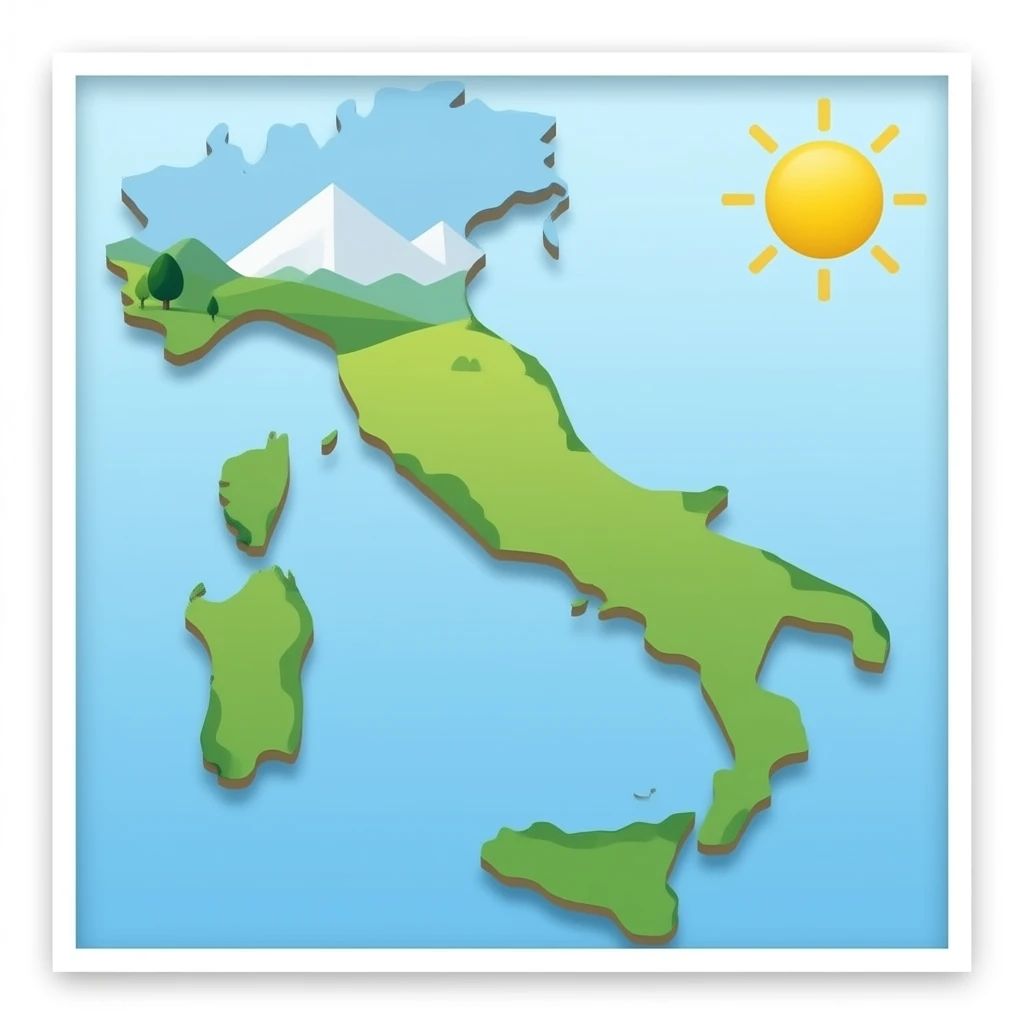 Map of italy emoji