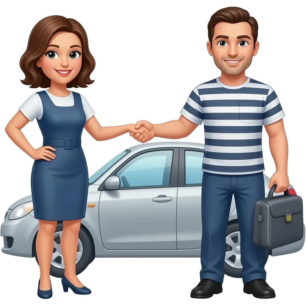 Wife IN CAR Dropping Husband off at PRISON emoji