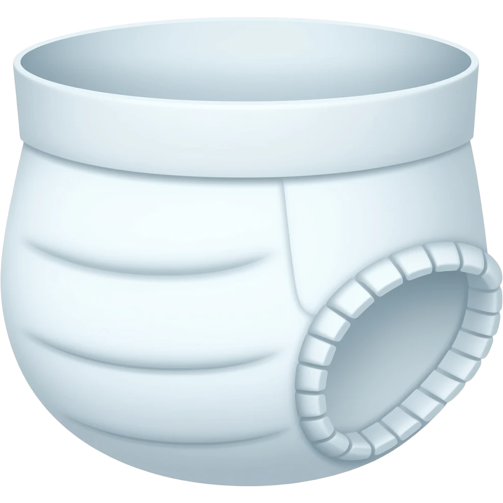 Adult diaper emoji