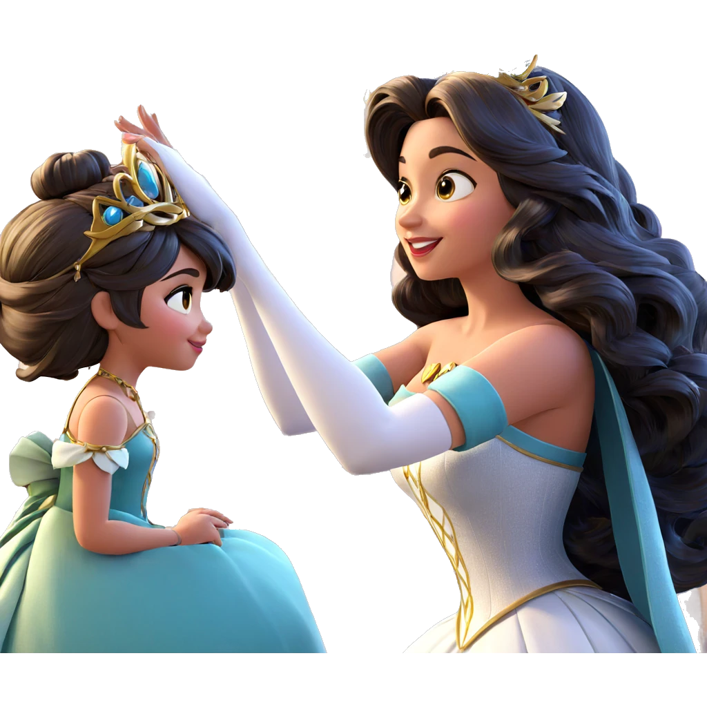 fairy tale princess gathering emoji