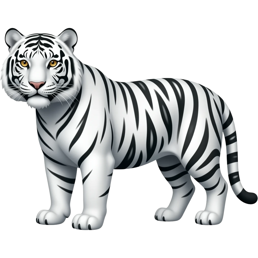 White Tiger emoji