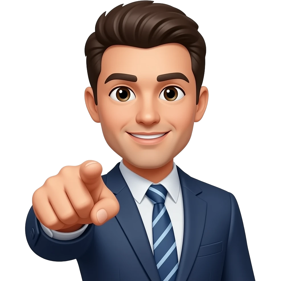 pointing at you emoji