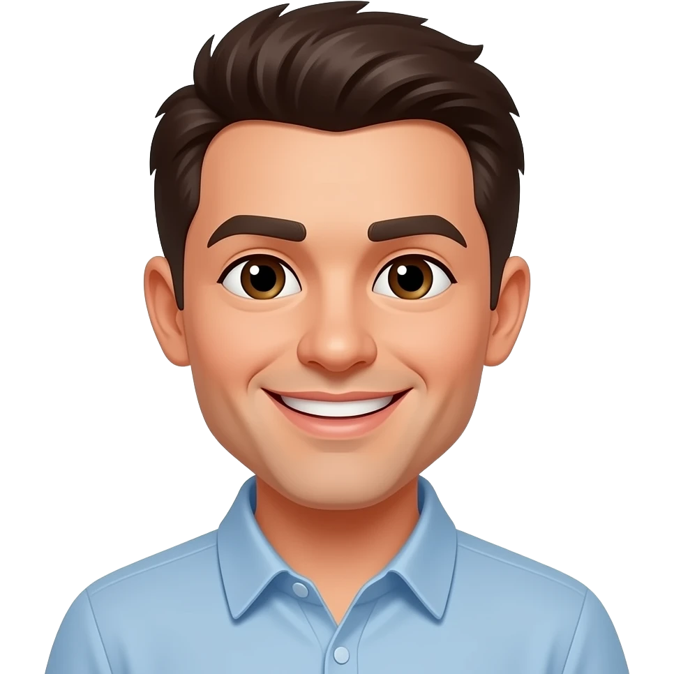 Сгенерируй эмоджи оценка пользователя - Хорошо, улыбаюшийся смайлик emoji