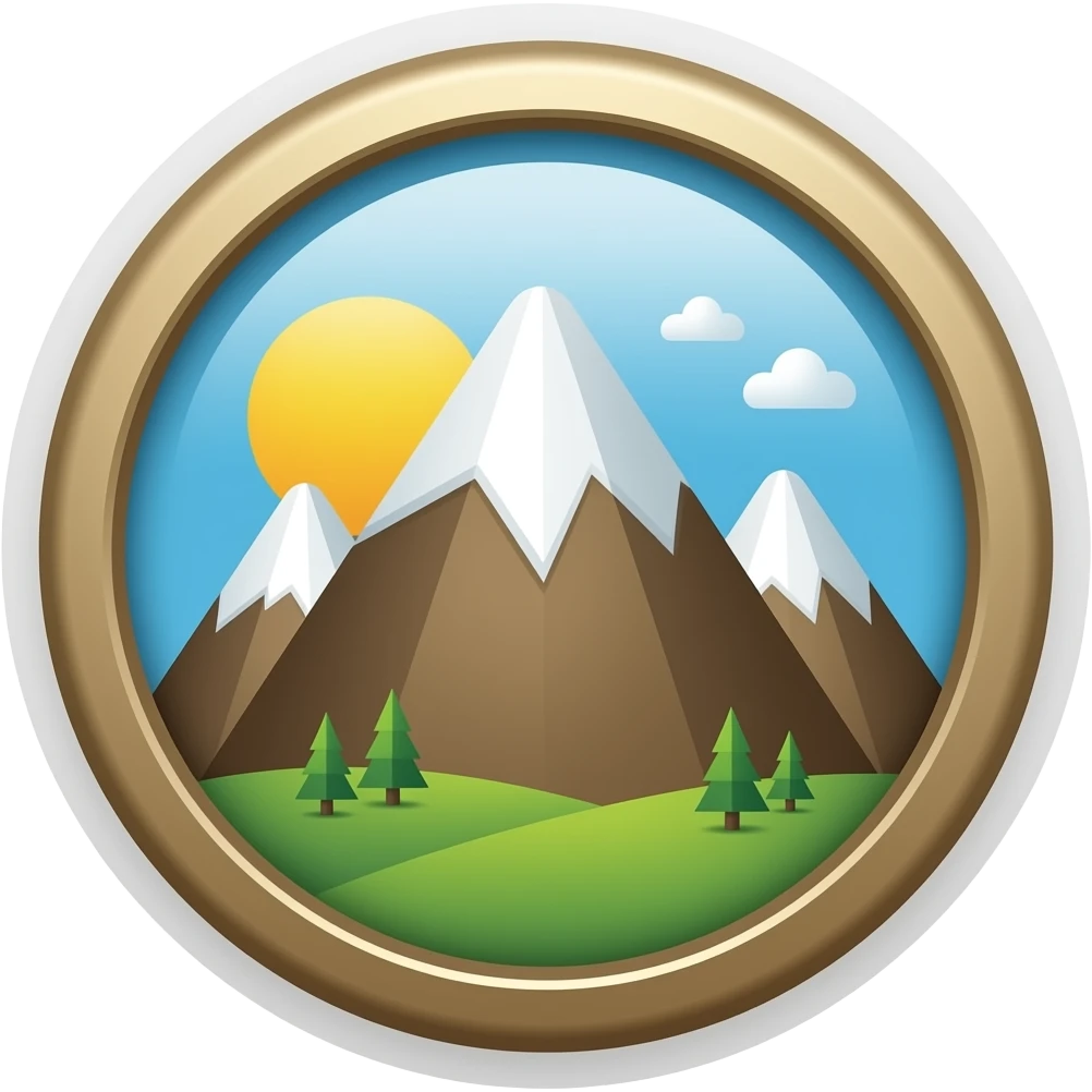 Mountain Logo emoji