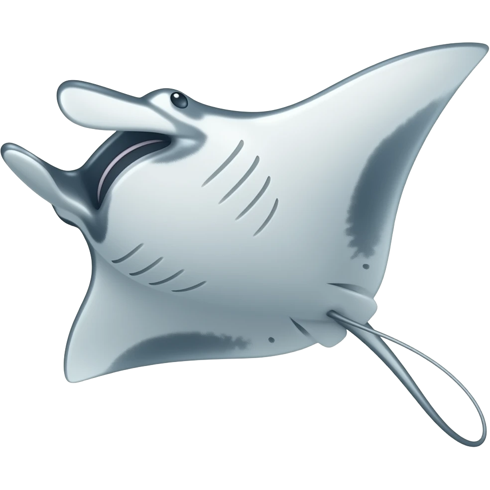Manta ray emoji