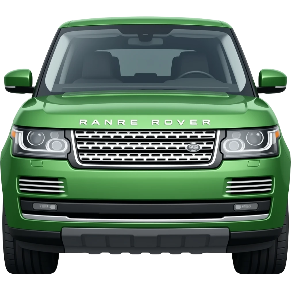 Green rangerover emoji