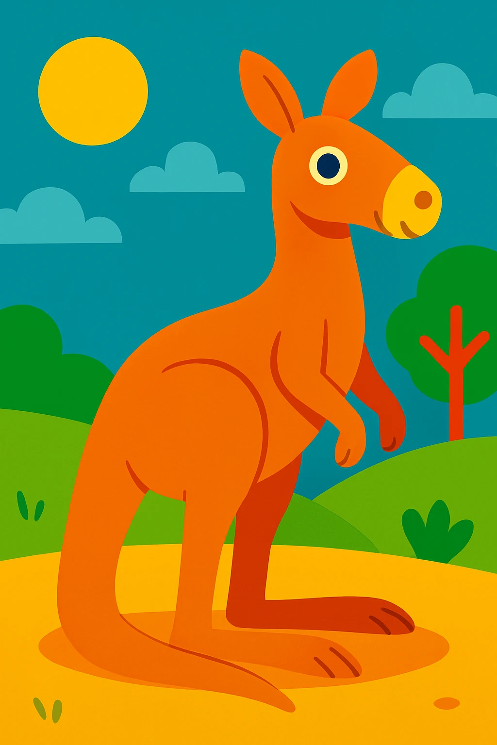 Kangaroo emoji