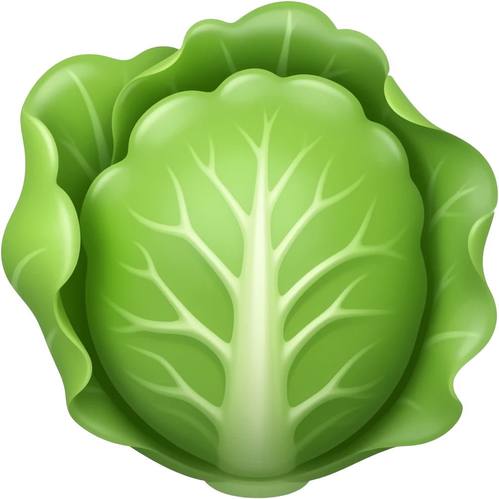 romain lettuce emoji