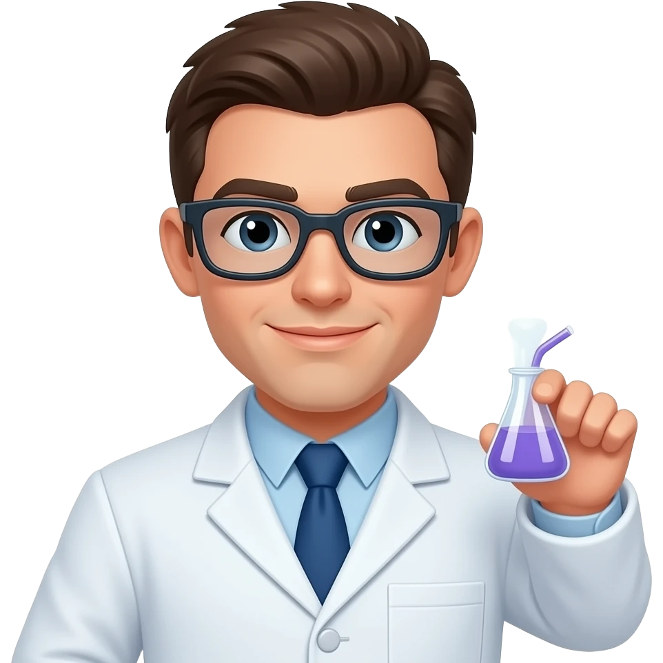 lab technician working emoji