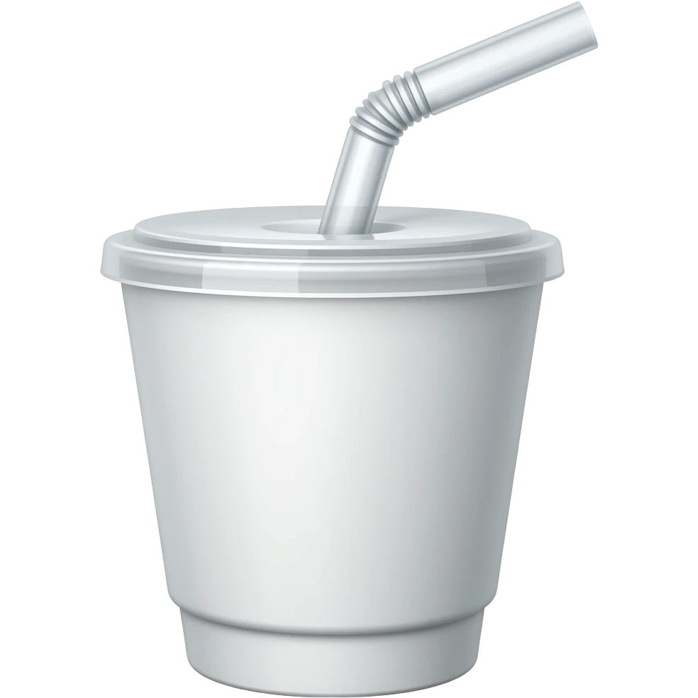 Cup with Straw emoji