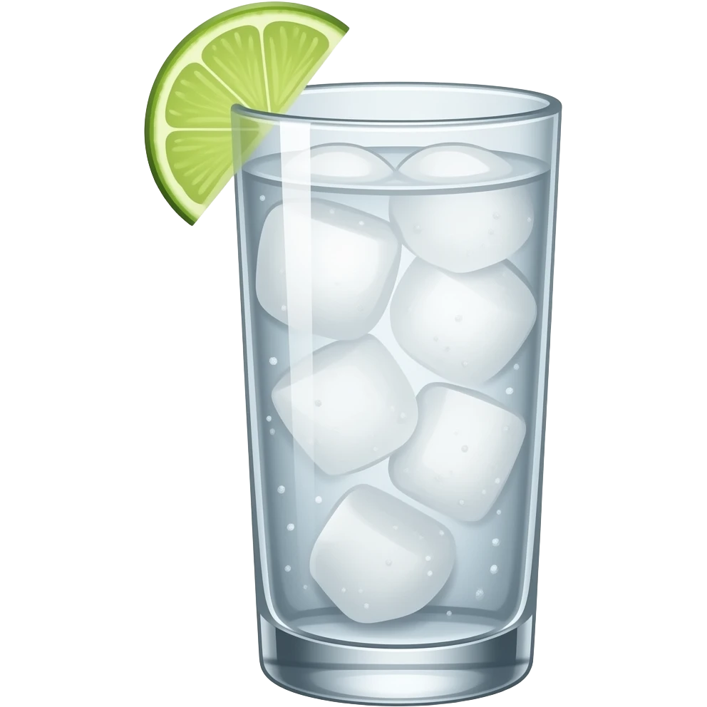 gin rickey cocktail emoji