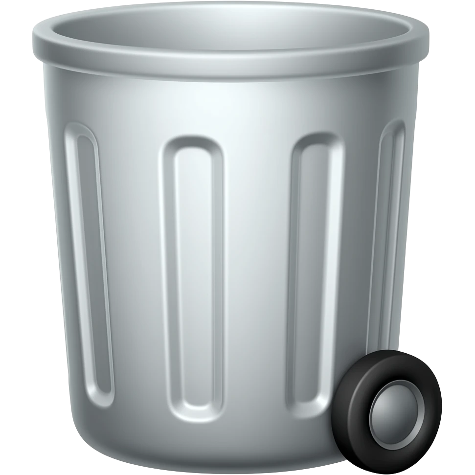 Wheeled bin emoji