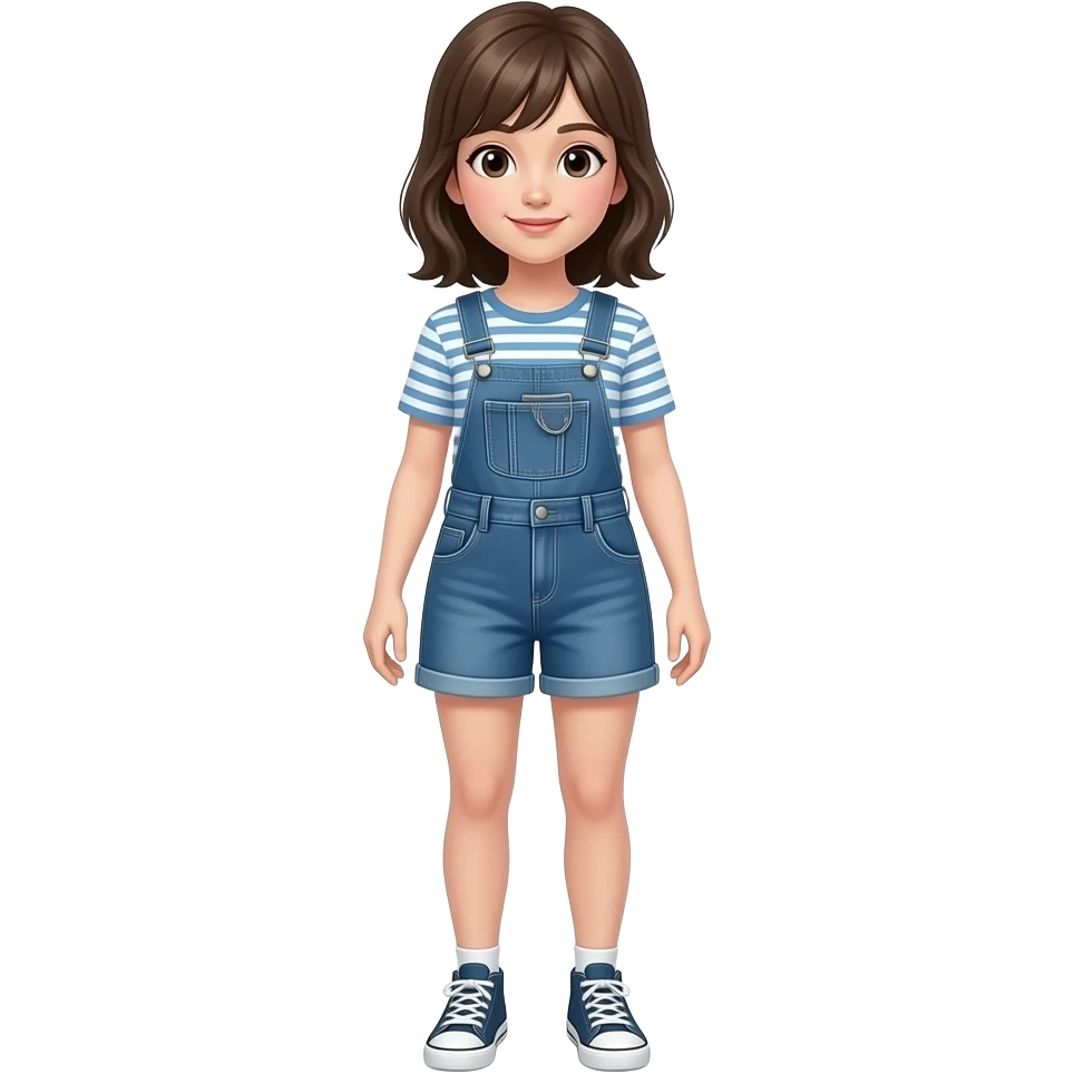 Full body girl emoji