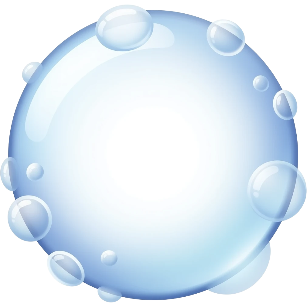 soap bubles foam emoji