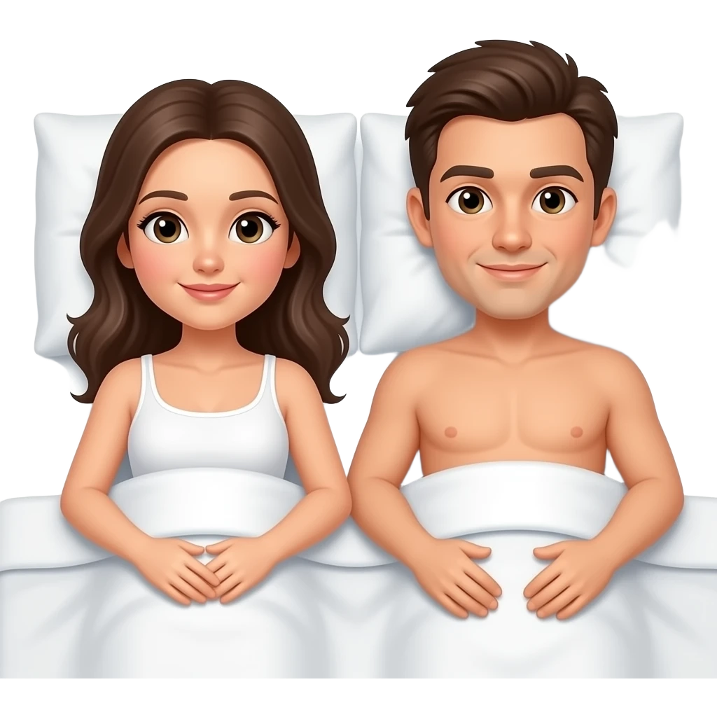Naked Porn in bed emoji