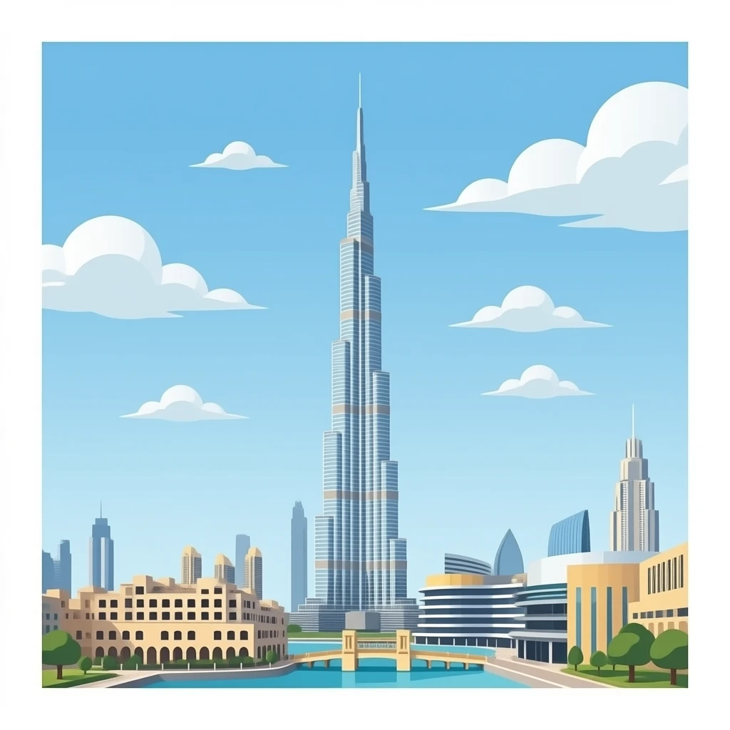 Burj khalifa colapse emoji
