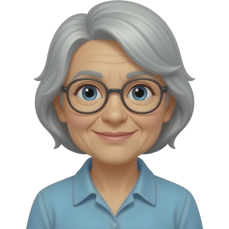 the woman is 76 years old emoji