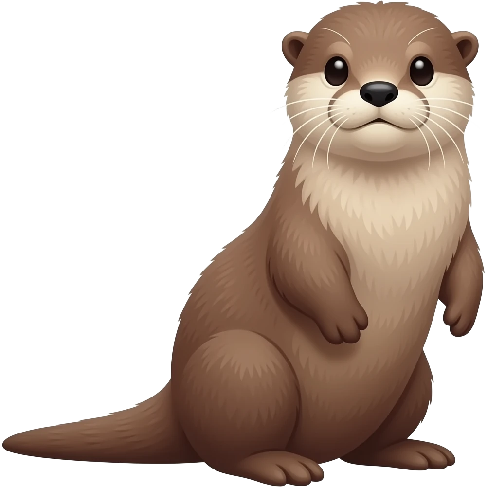 loutre + silence emoji