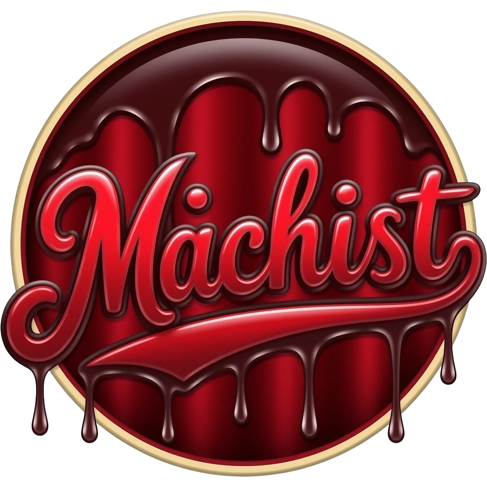 make a naughty sexual and seductive that just says the word "Masochist" emoji