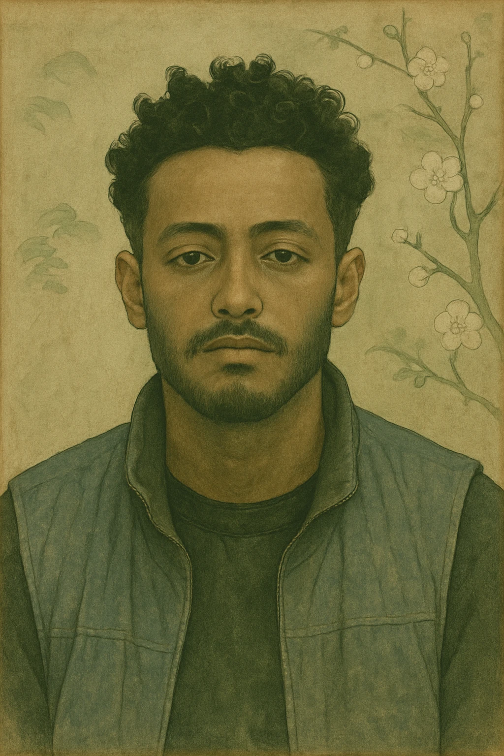 Make it nihonga style emoji