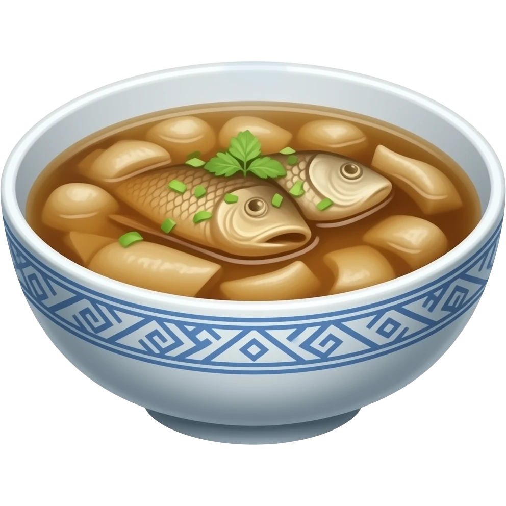 Braised Fish Maw Soup emoji