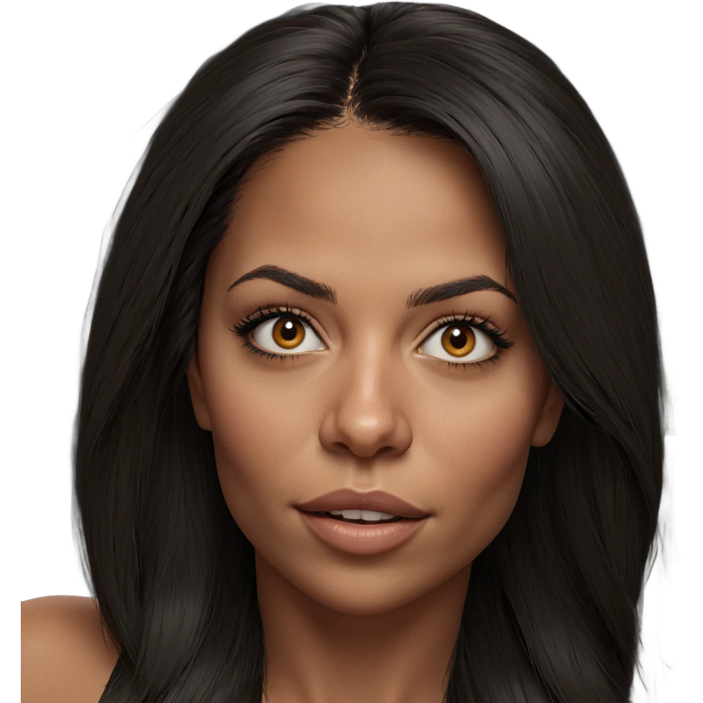 realistic portrait of girl emoji