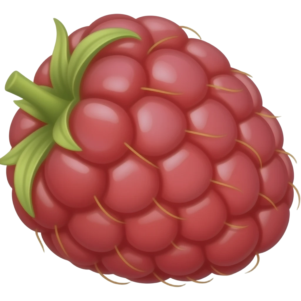 Raspberry emoji