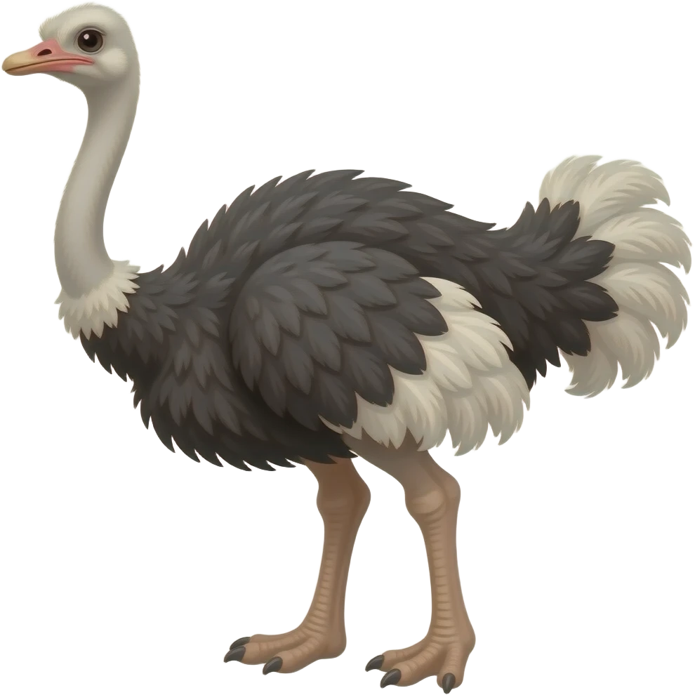 Avestruz emoji